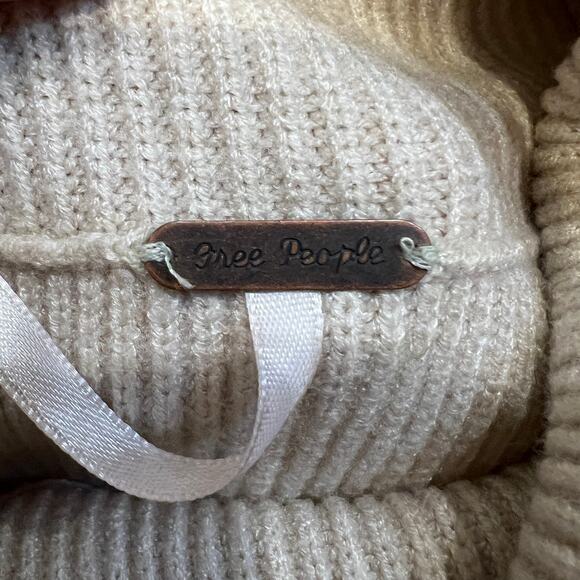 FREE PEOPLE Women's Softly Structured Tunic Size XS In Heather Oatmeal - Picture 8 of 11